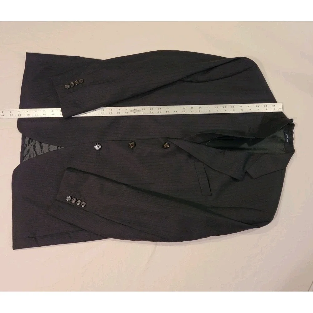 Ralph Ralph Lauren 41R‎ Men's Wool Three Button Pinstripe Blazer Double Vent